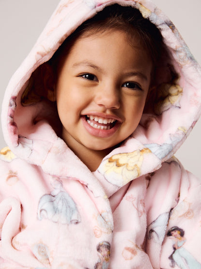 Pink Disney Princess Fleece Dressing Gown (9mths-10yrs) - image 3