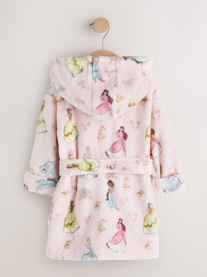 Pink Disney Princess Fleece Dressing Gown (9mths-10yrs) - image 5