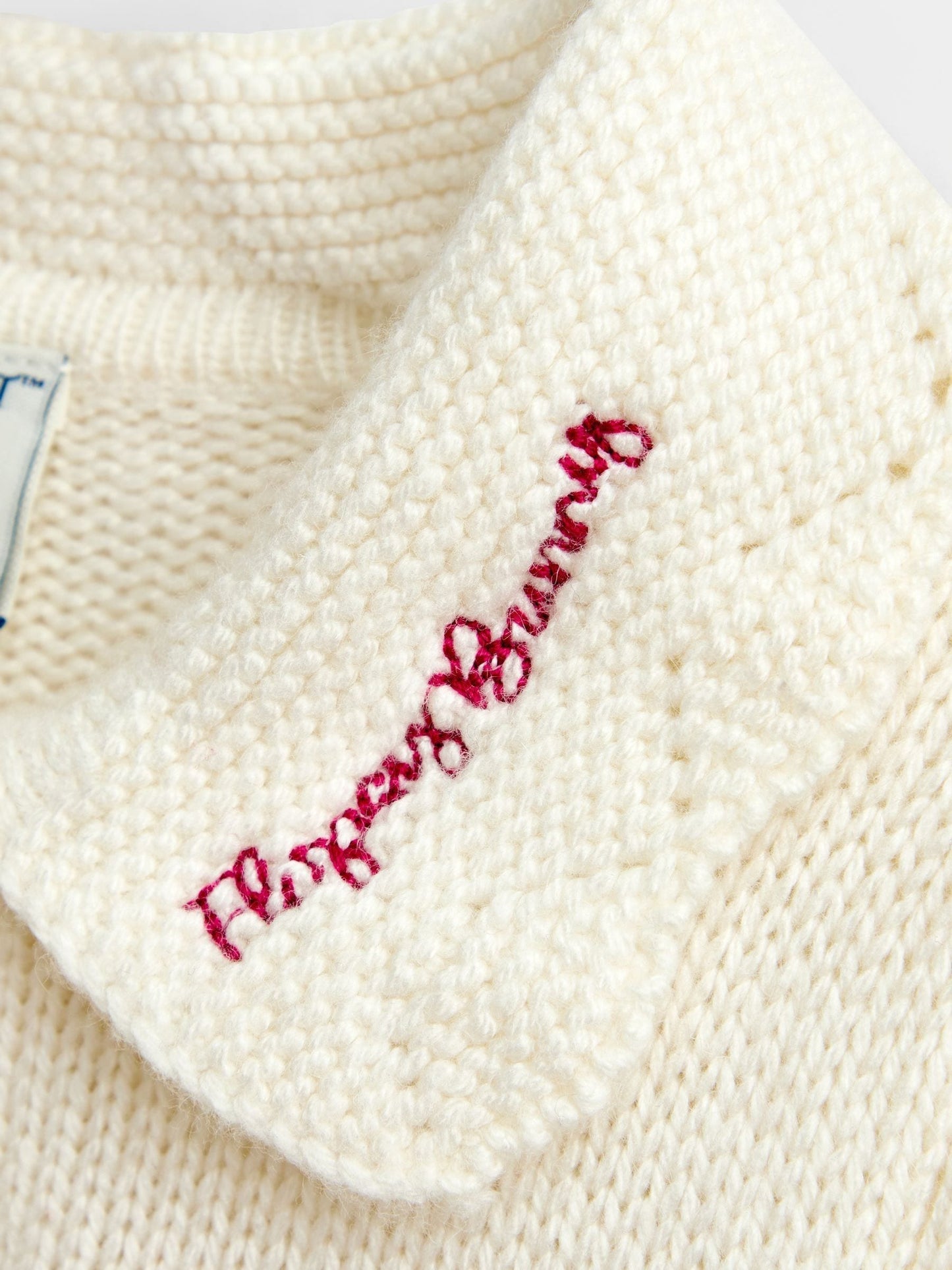Dsiney Kidz - JoJo Maman Bébé Cream Peter Rabbit Flopsy Knit Cardigan image 4