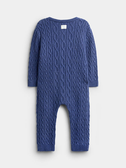JoJo Maman Bébé Blue Peter Rabbit London Knitted All-In-One - image 3