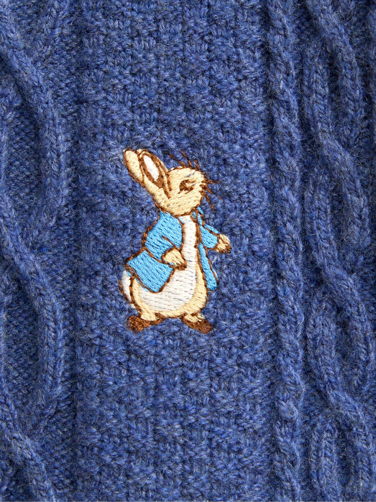 JoJo Maman Bébé Blue Peter Rabbit London Knitted All-In-One - image 6