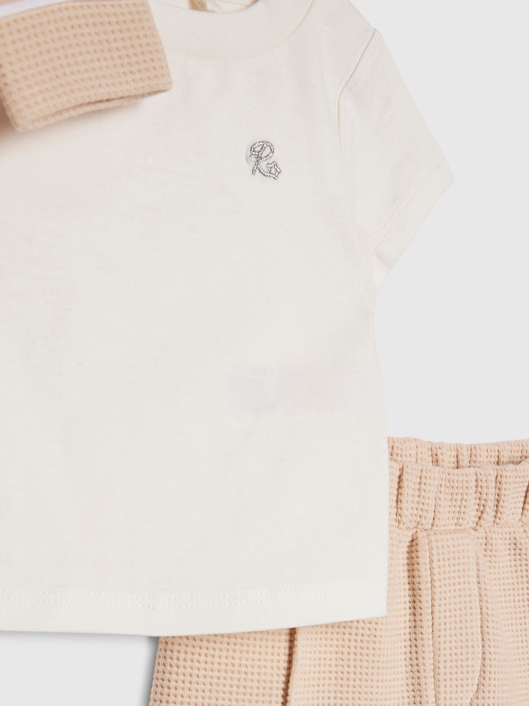 River Island Cream Shacket & Joggers Set 3 Piece image 5