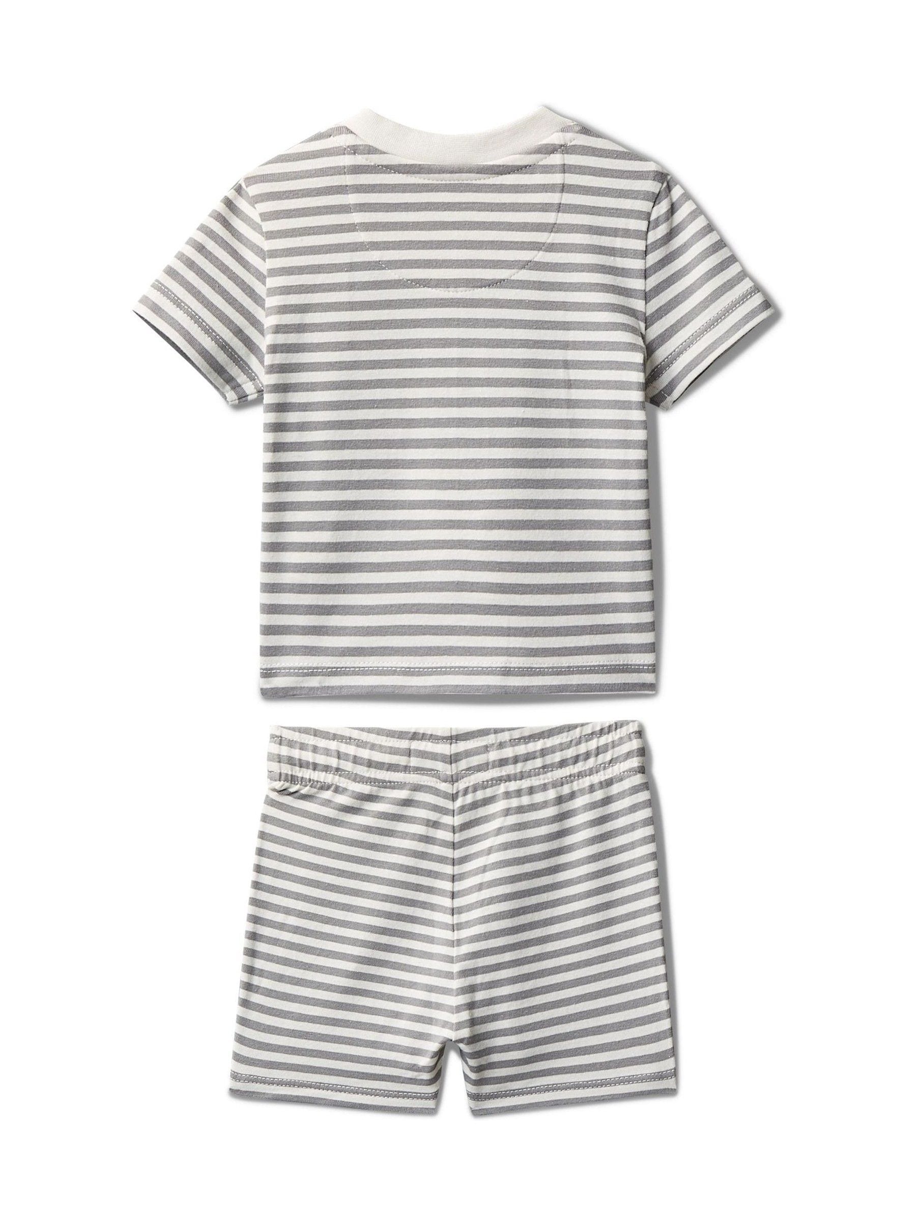 Calvin Klein White Knit Shorts 2 Piece Set image 2