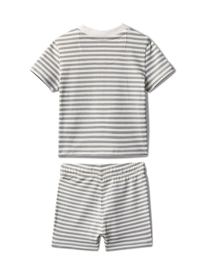 Calvin Klein White Knit Shorts 2 Piece Set image 2