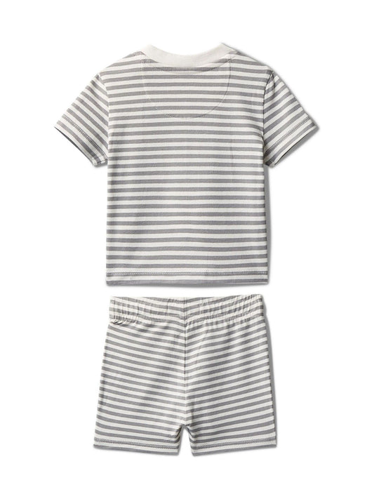 Calvin Klein White Knit Shorts 2 Piece Set image 2