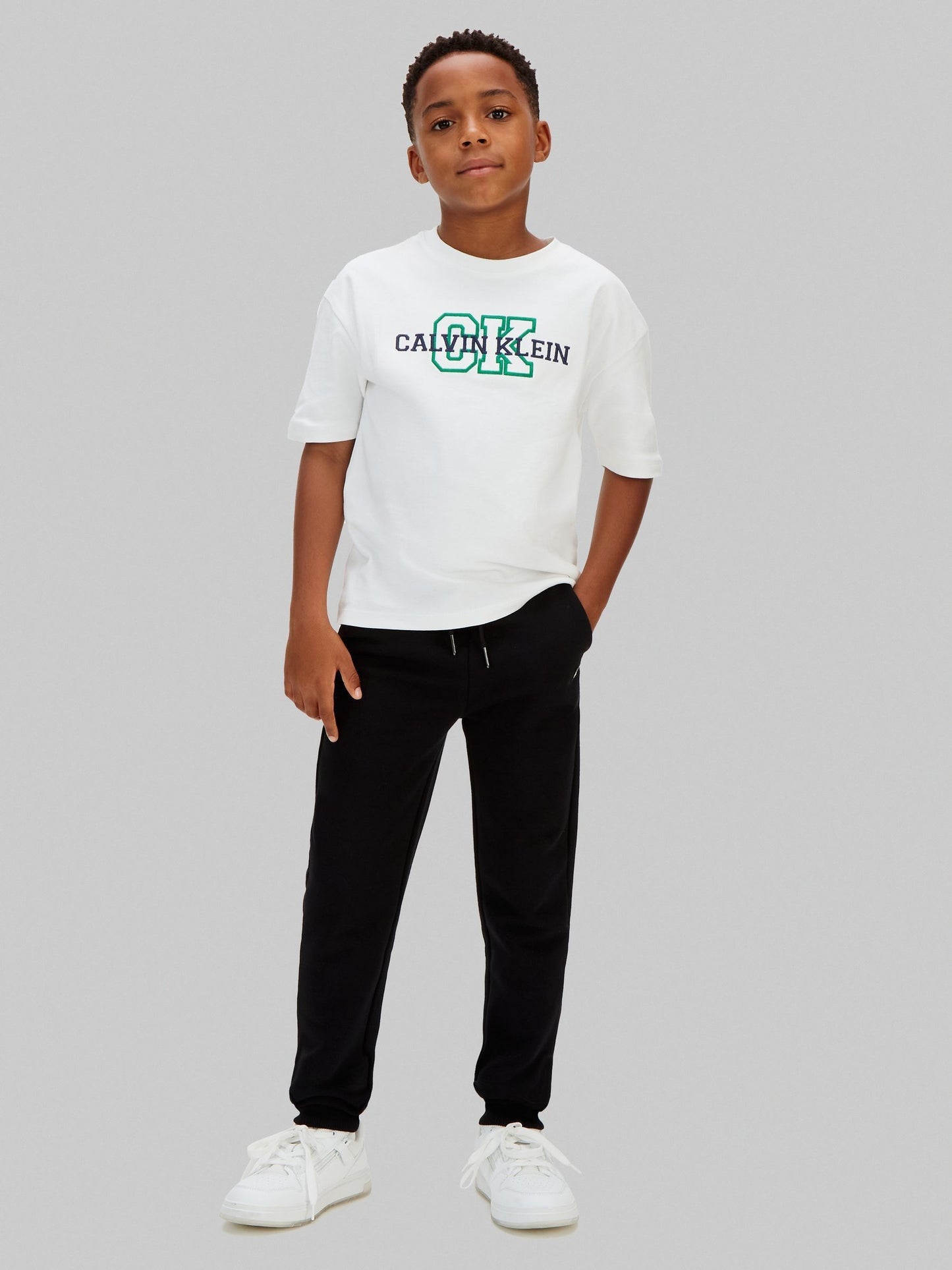 Calvin Klein Black Parachute Style Joggers image 2