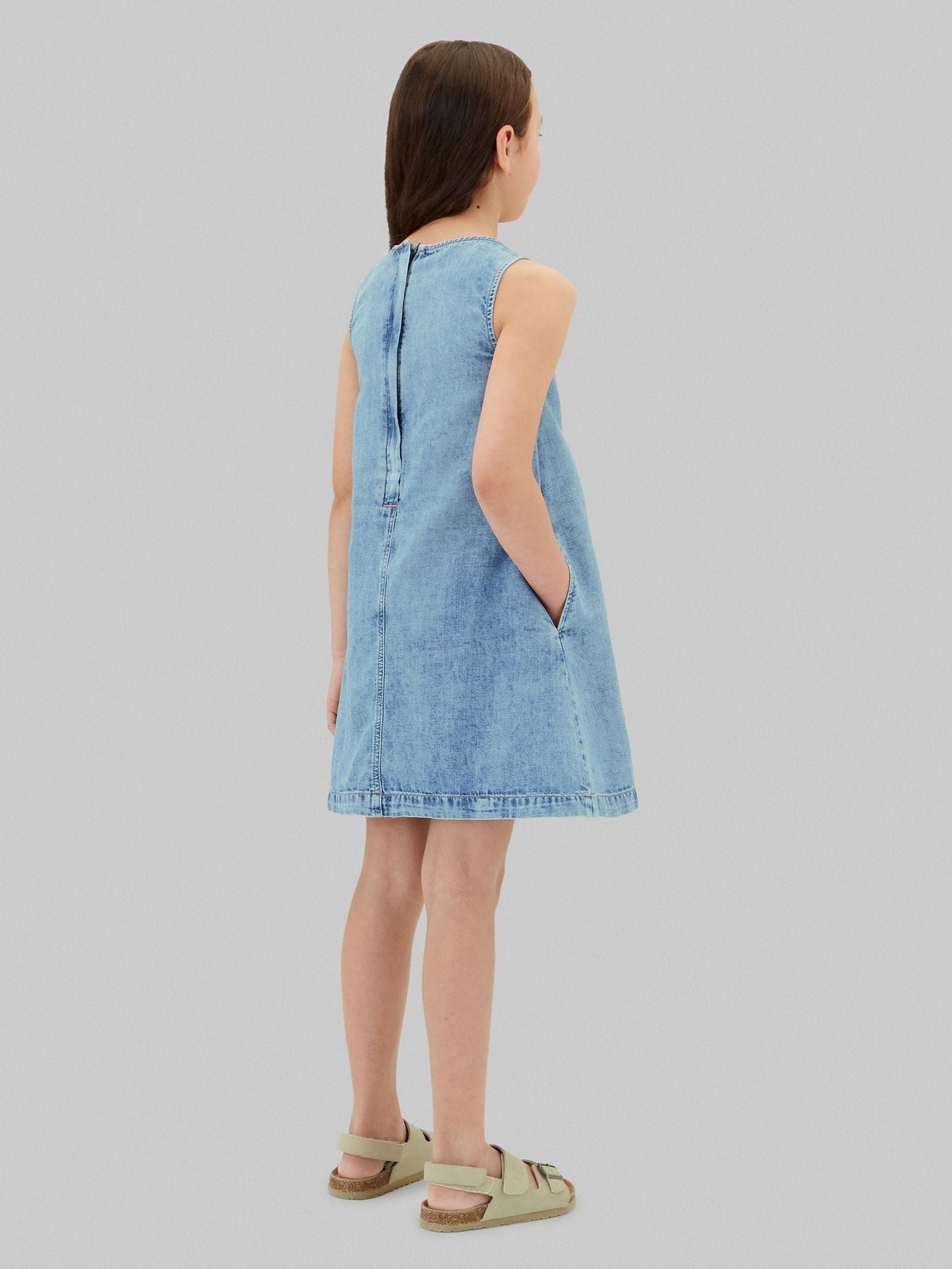 Calvin Klein Blue Punto Knit Dress image 2