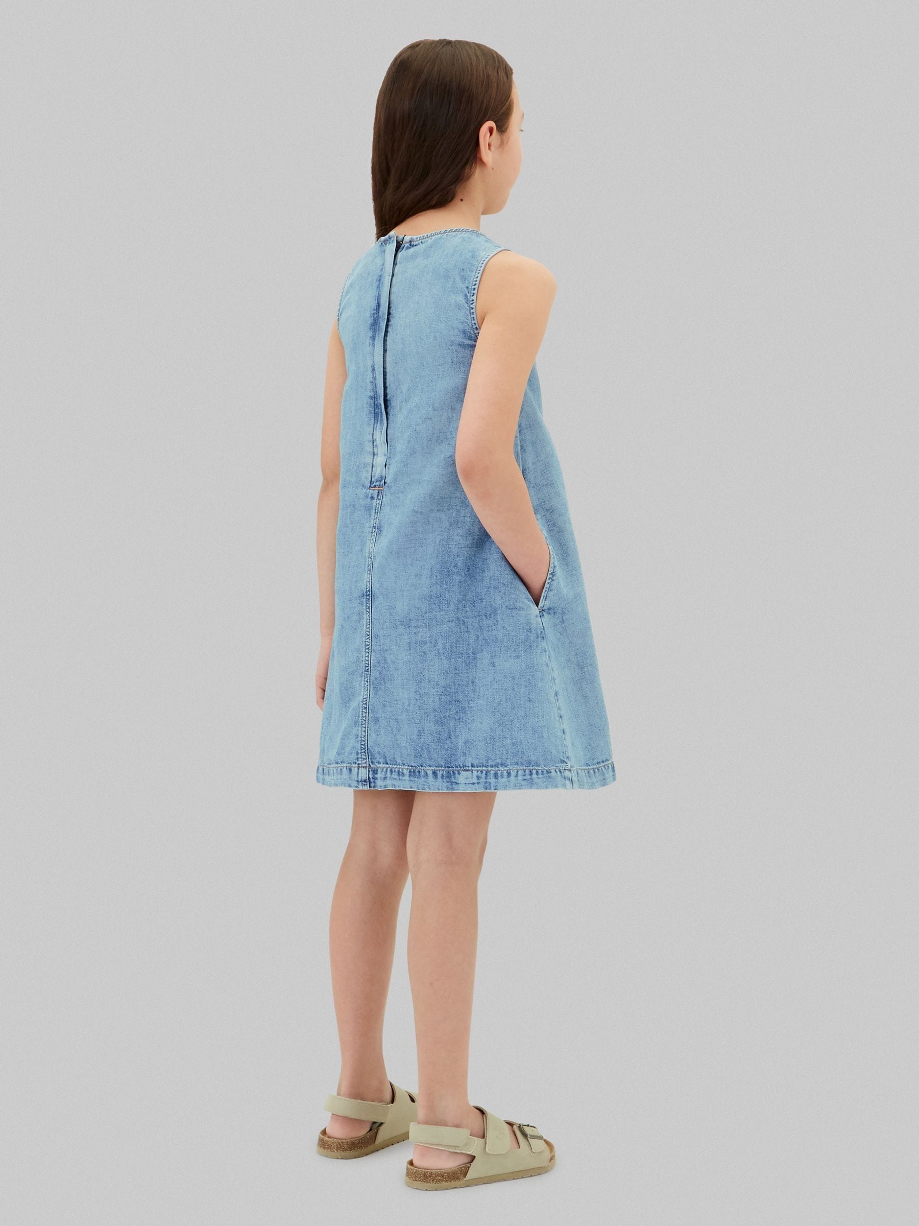 Calvin Klein Blue Punto Knit Dress image 2