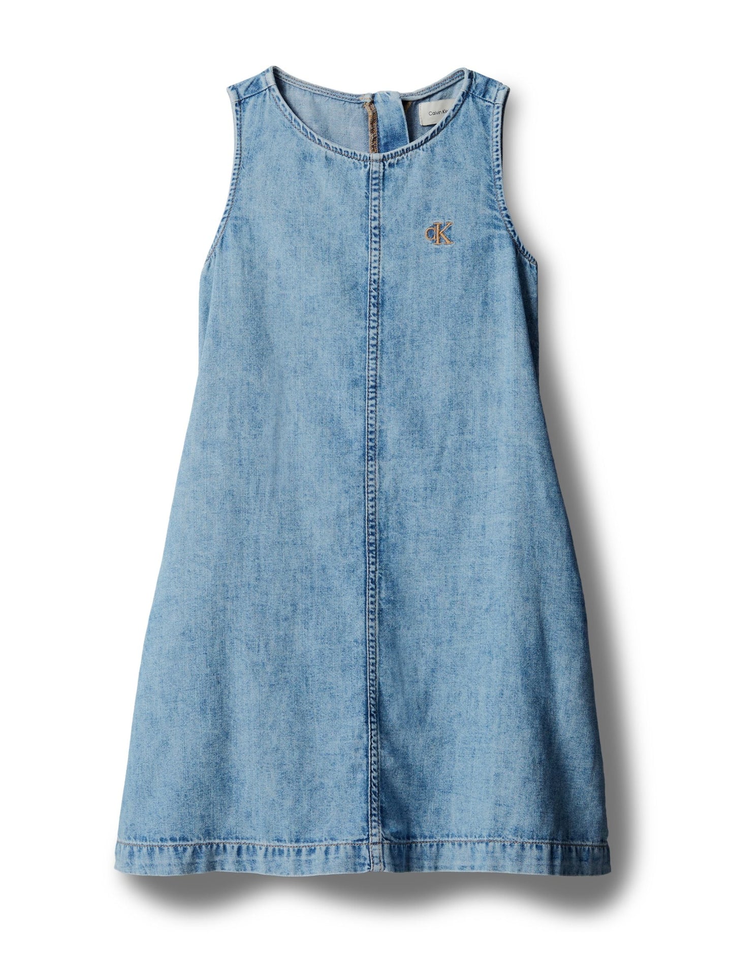 Calvin Klein Blue Punto Knit Dress image 4