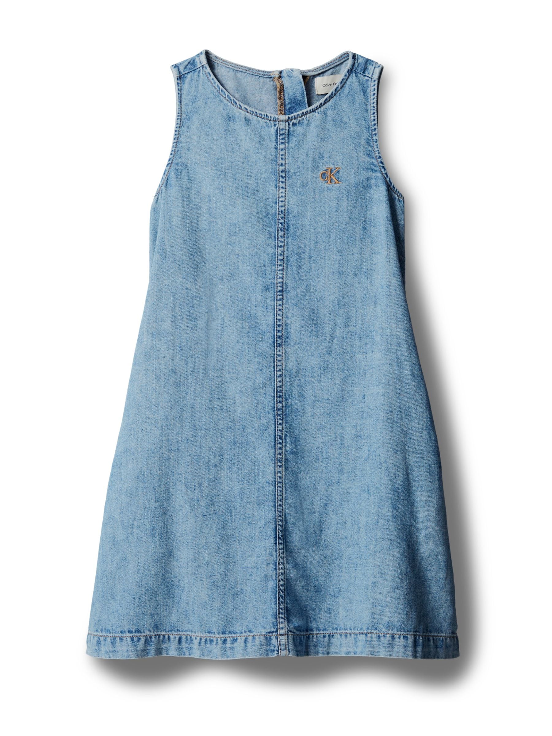 Calvin Klein Blue Punto Knit Dress image 4
