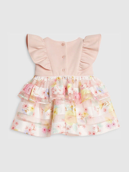 River Island Pink Floral Occasion Dress image 2