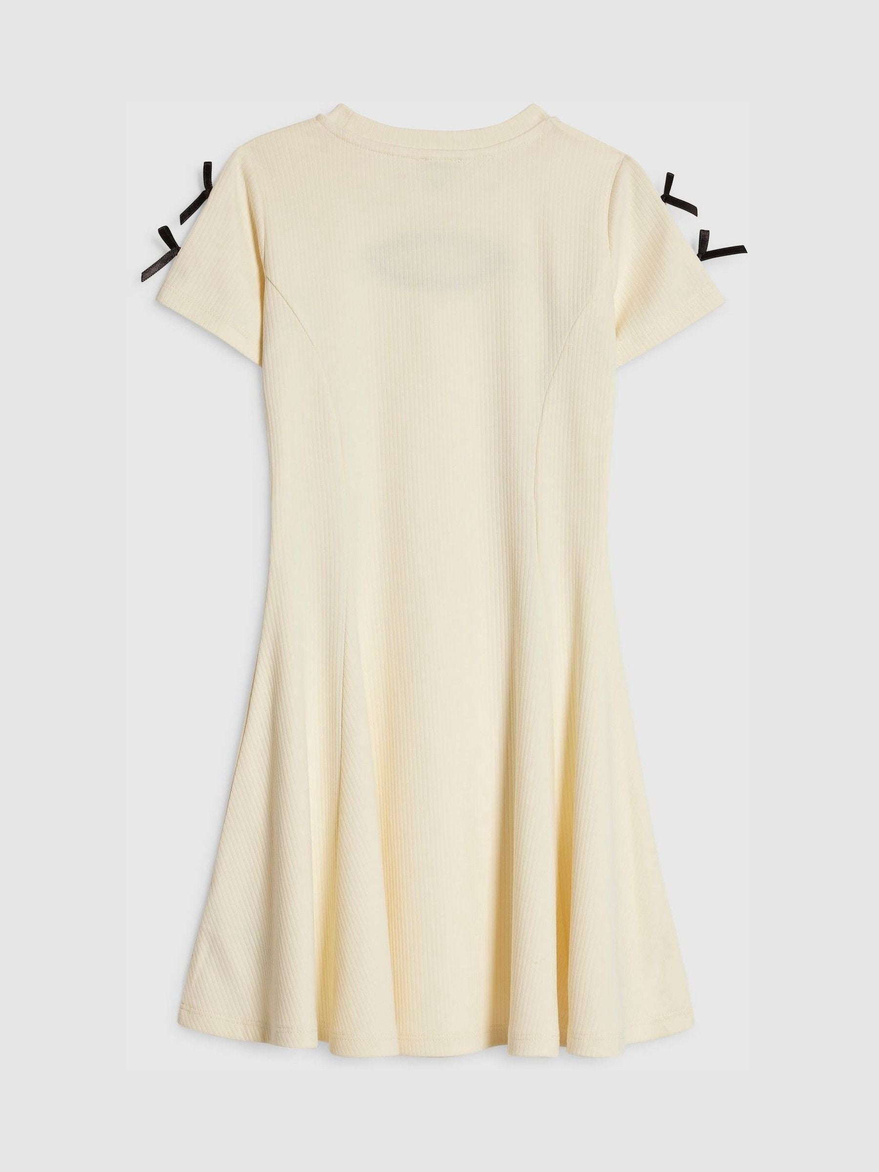 Dsiney Kidz - River Island Cream Cut Out Jersey Dress image 2
