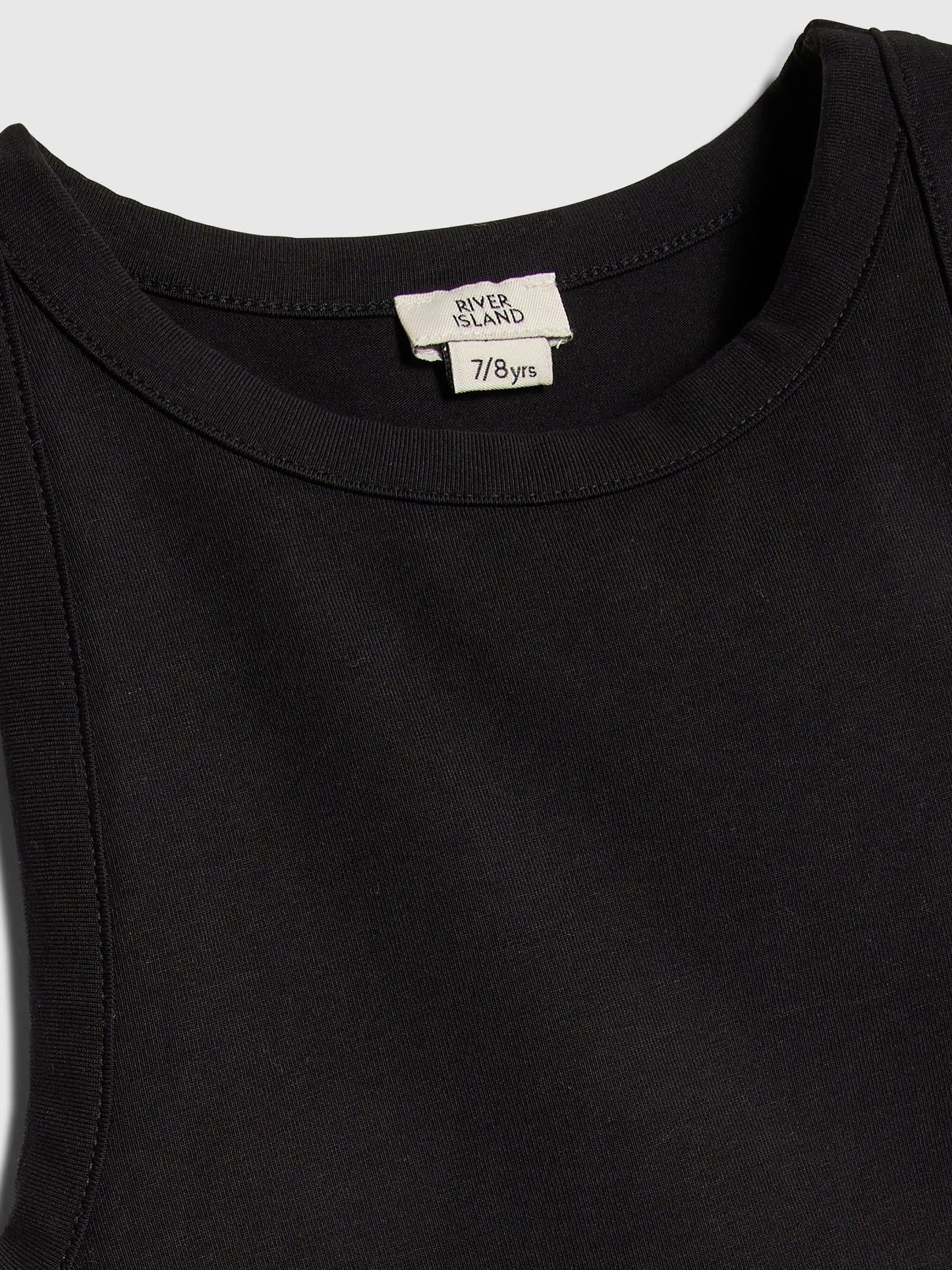 Dsiney Kidz - River Island Black Logo Tank & Runner Short Set image 4