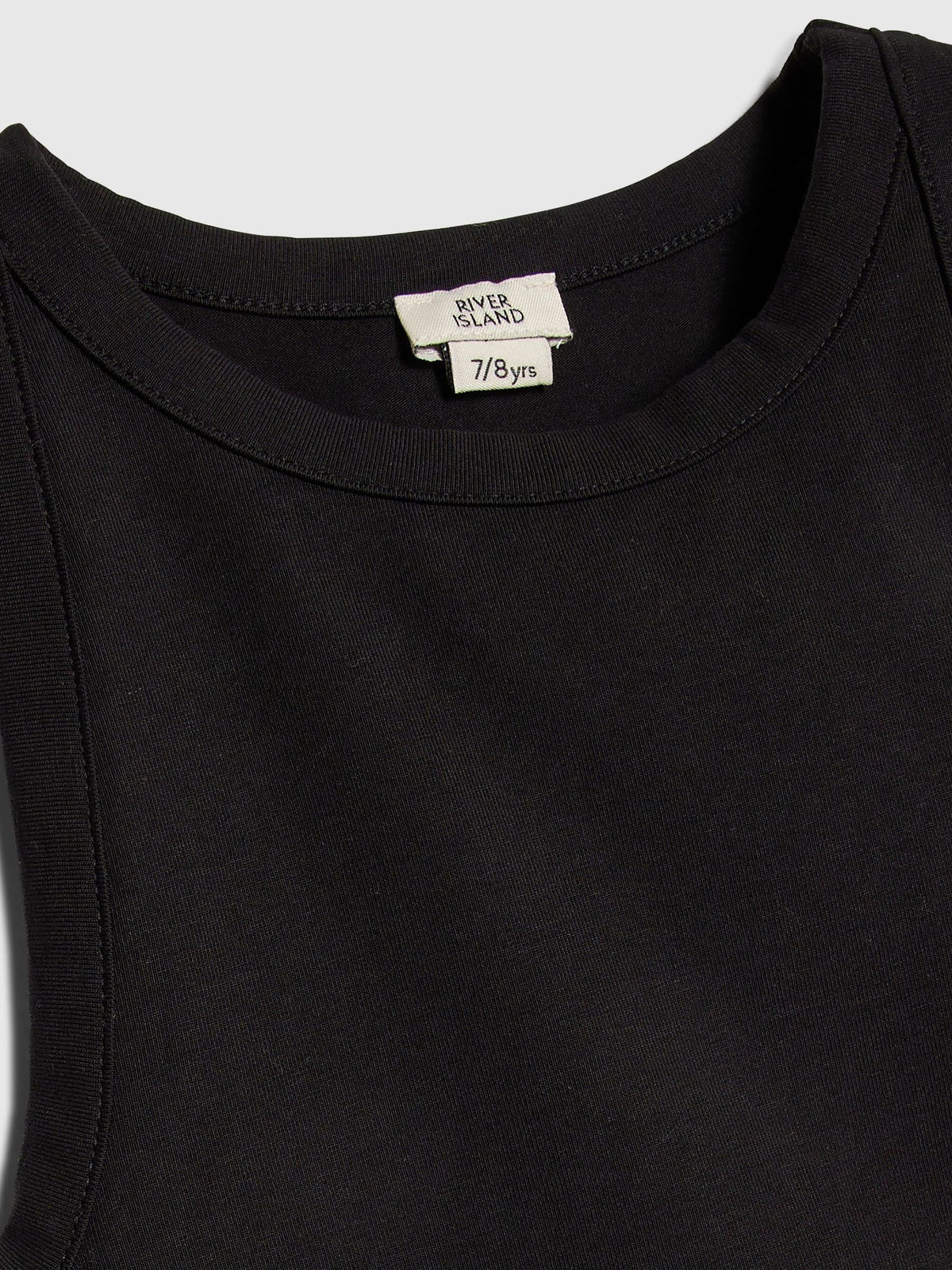 Dsiney Kidz - River Island Black Logo Tank & Runner Short Set image 4