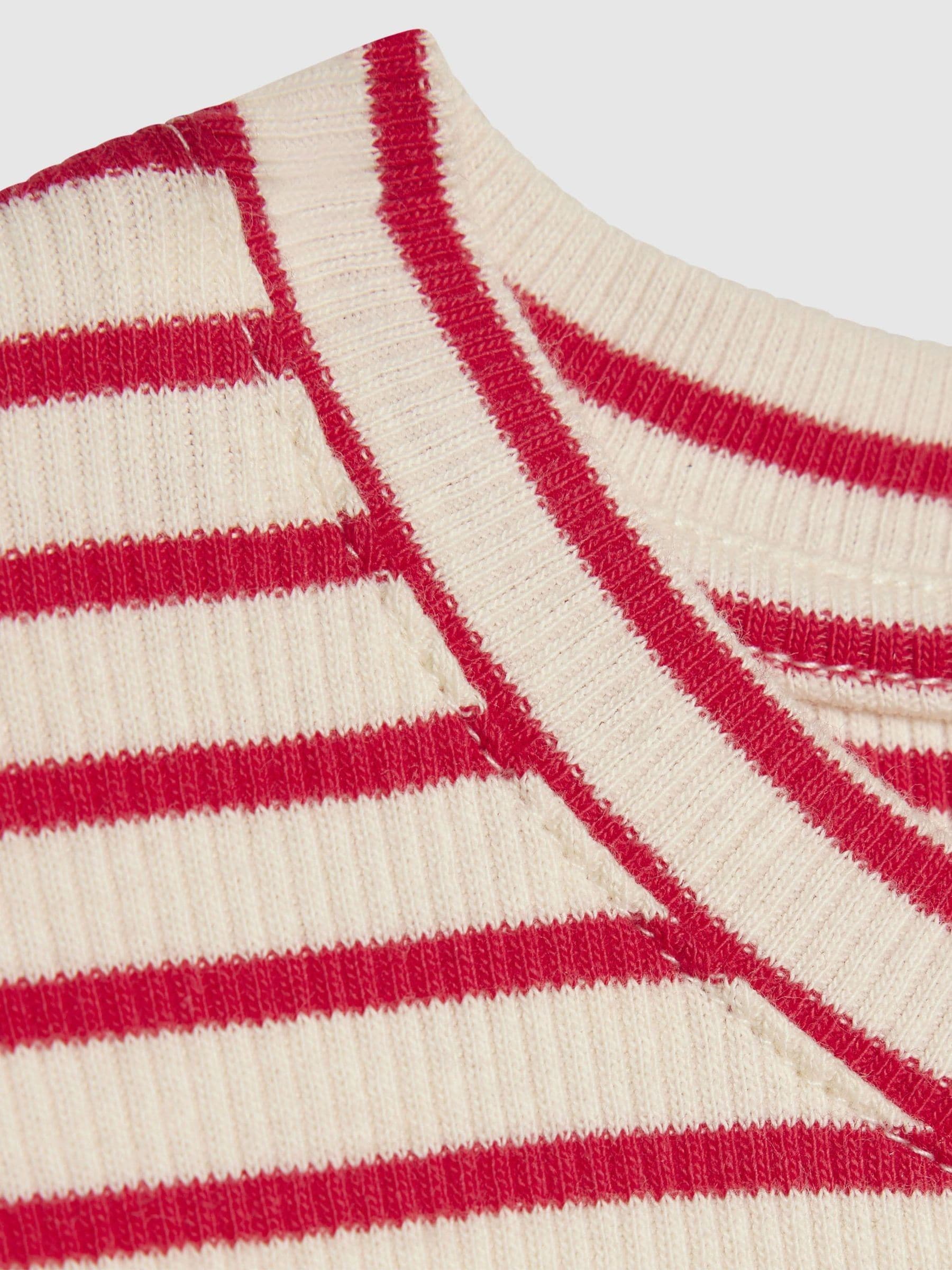 Dsiney Kidz - River Island Red Stripe Heart Baby T-Shirt image 5