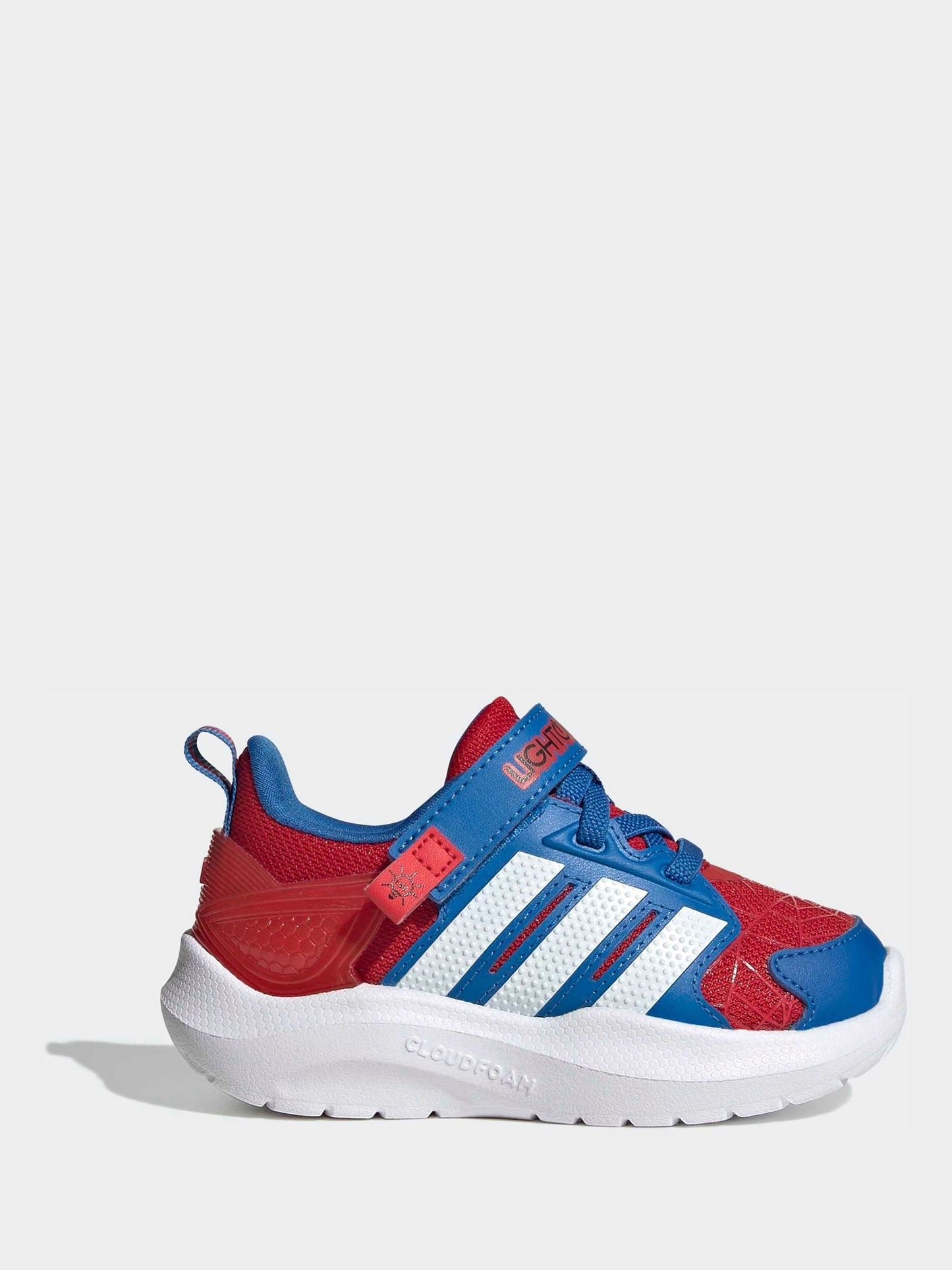adidas Red Marvel Infants Lightorama Spider-Man Shoes image 3