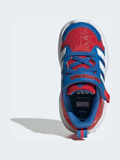 adidas Red Marvel Infants Lightorama Spider-Man Shoes image 7