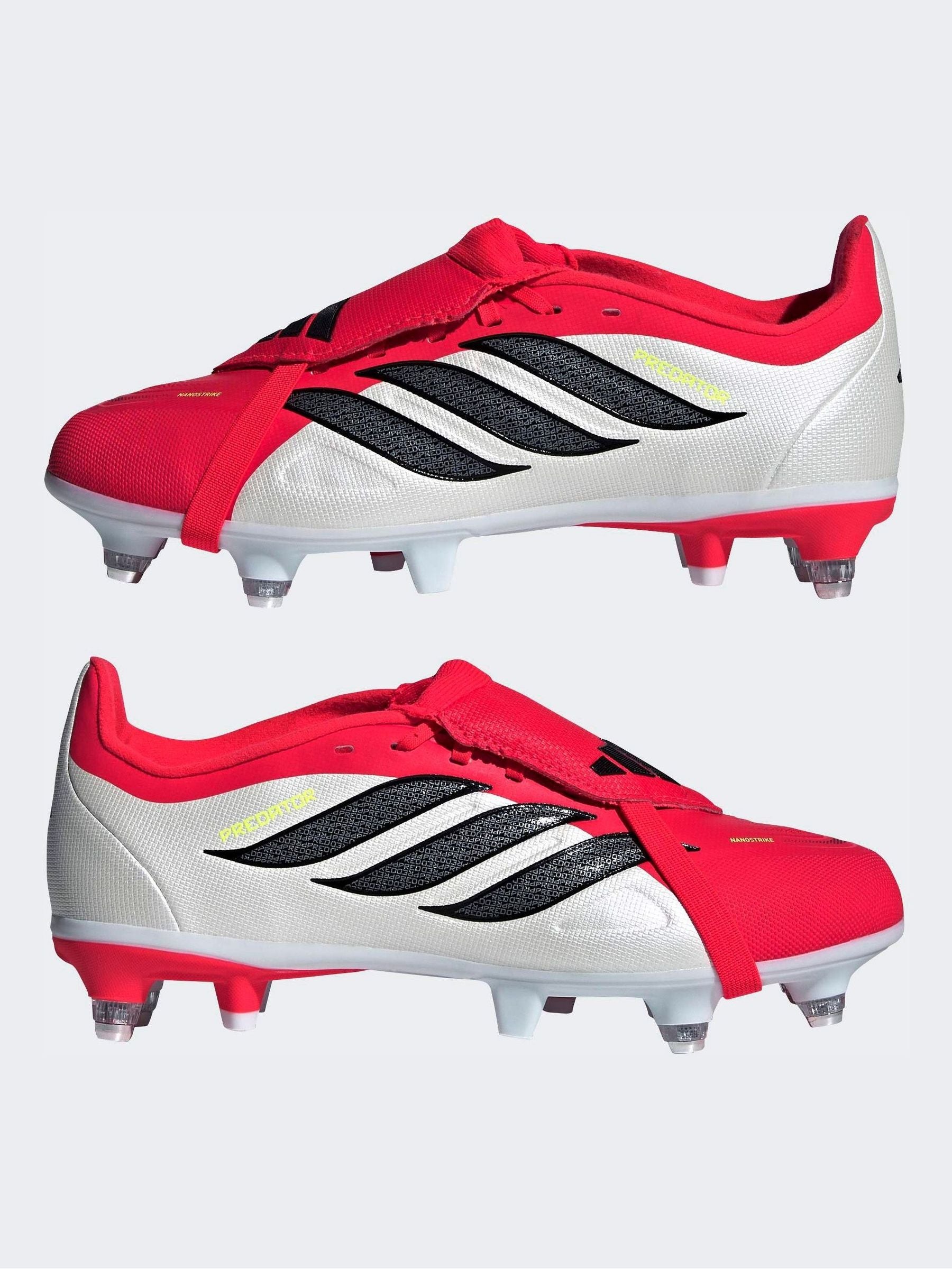 adidas Red Predator League Fold-Over Tongue Soft Ground Football Boots image 5