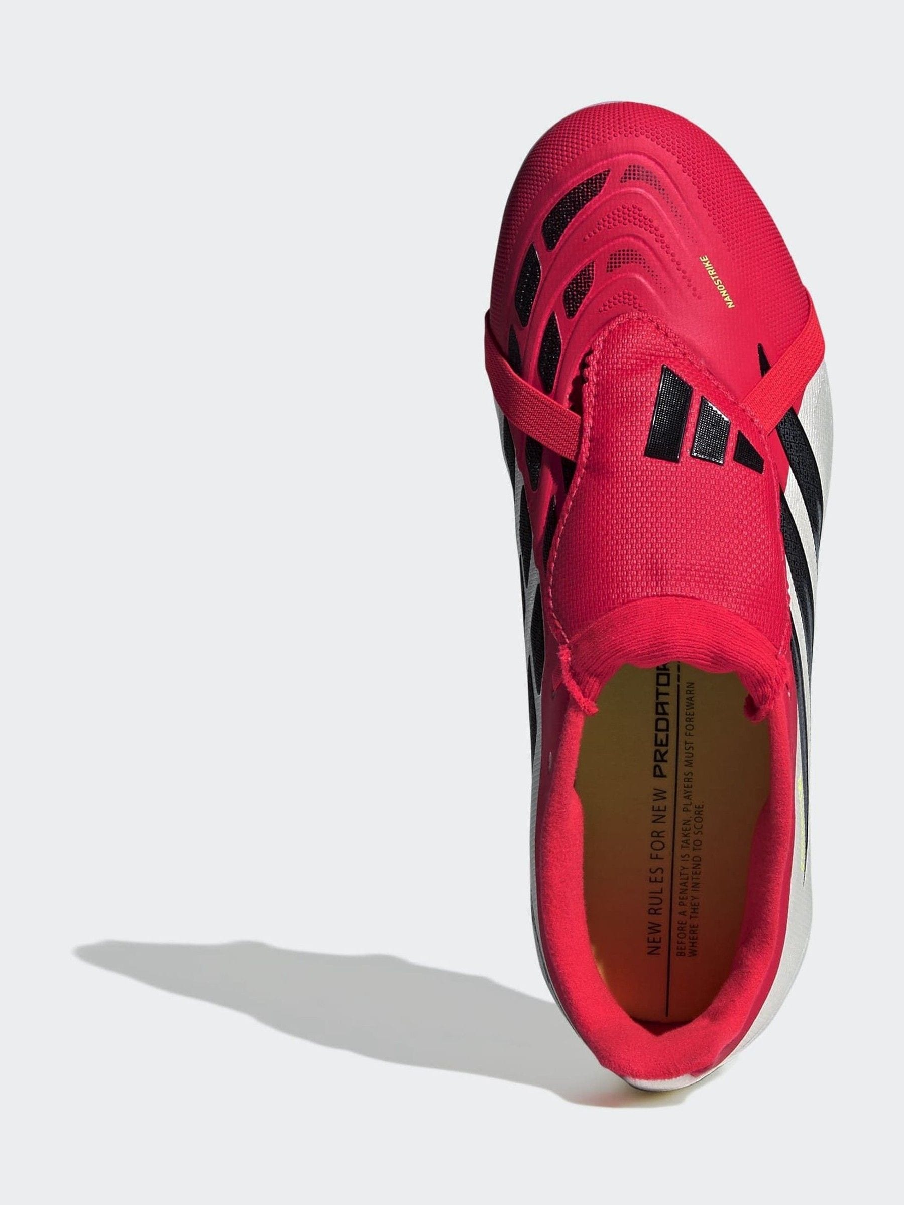 adidas Red Predator League Fold-Over Tongue Soft Ground Football Boots image 7