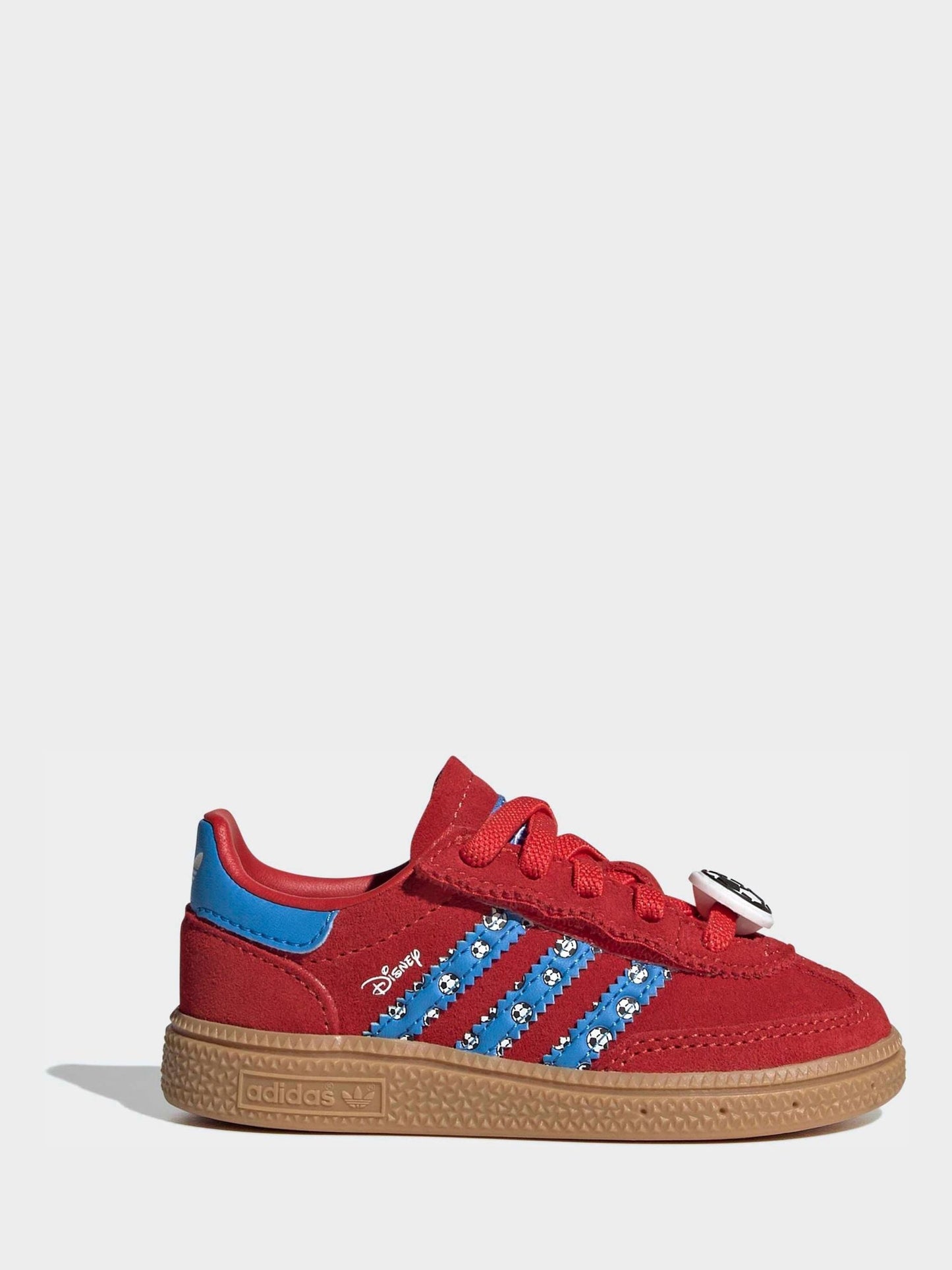 adidas Originals Red Disney Handball Spezial Comfort Closure Elastic Lace Shoes image 1