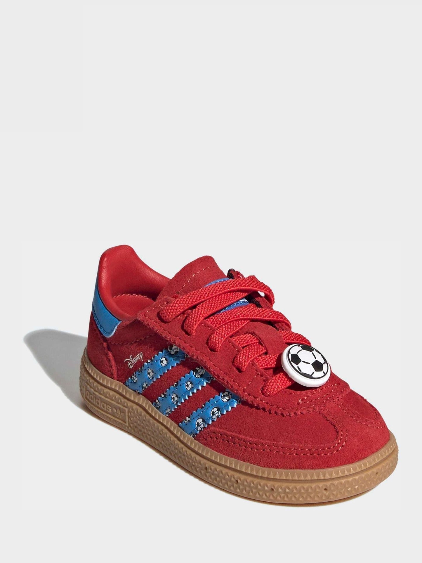 adidas Originals Red Disney Handball Spezial Comfort Closure Elastic Lace Shoes image 2