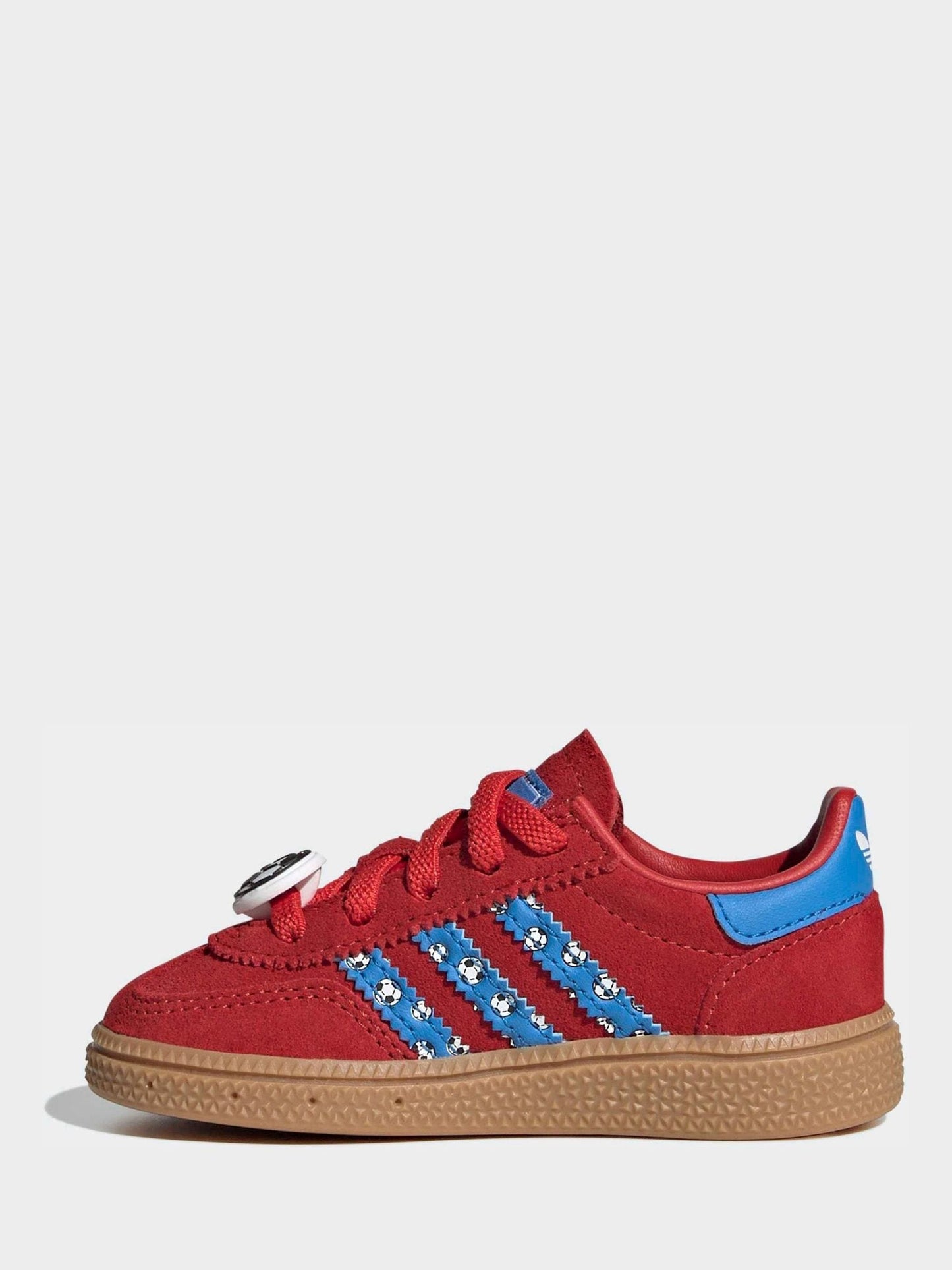 adidas Originals Red Disney Handball Spezial Comfort Closure Elastic Lace Shoes image 7