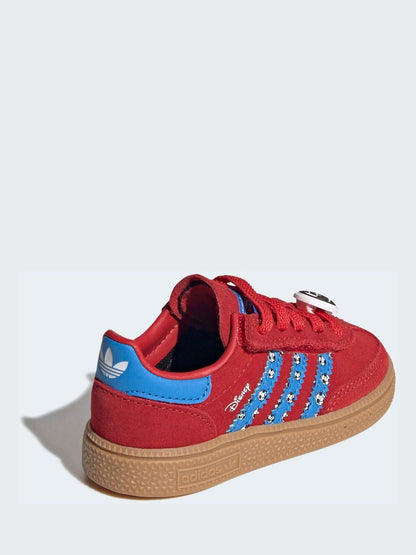 adidas Originals Red Disney Handball Spezial Comfort Closure Elastic Lace Shoes image 8