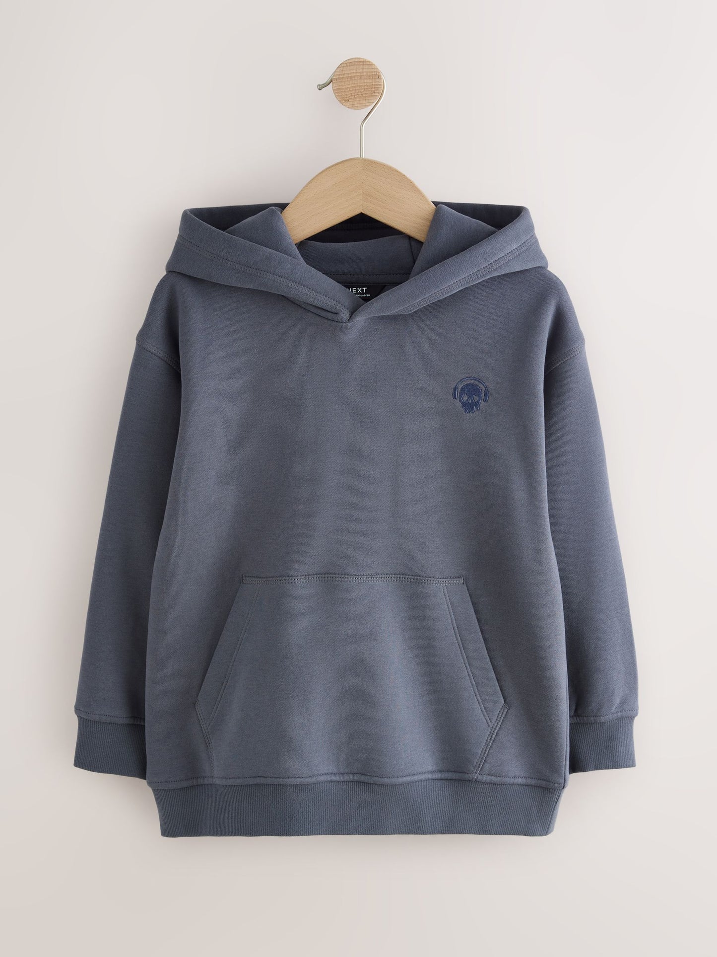 Dsiney Kidz - Grey Blue Skull Overhead Hoodie (3-16yrs) image 2