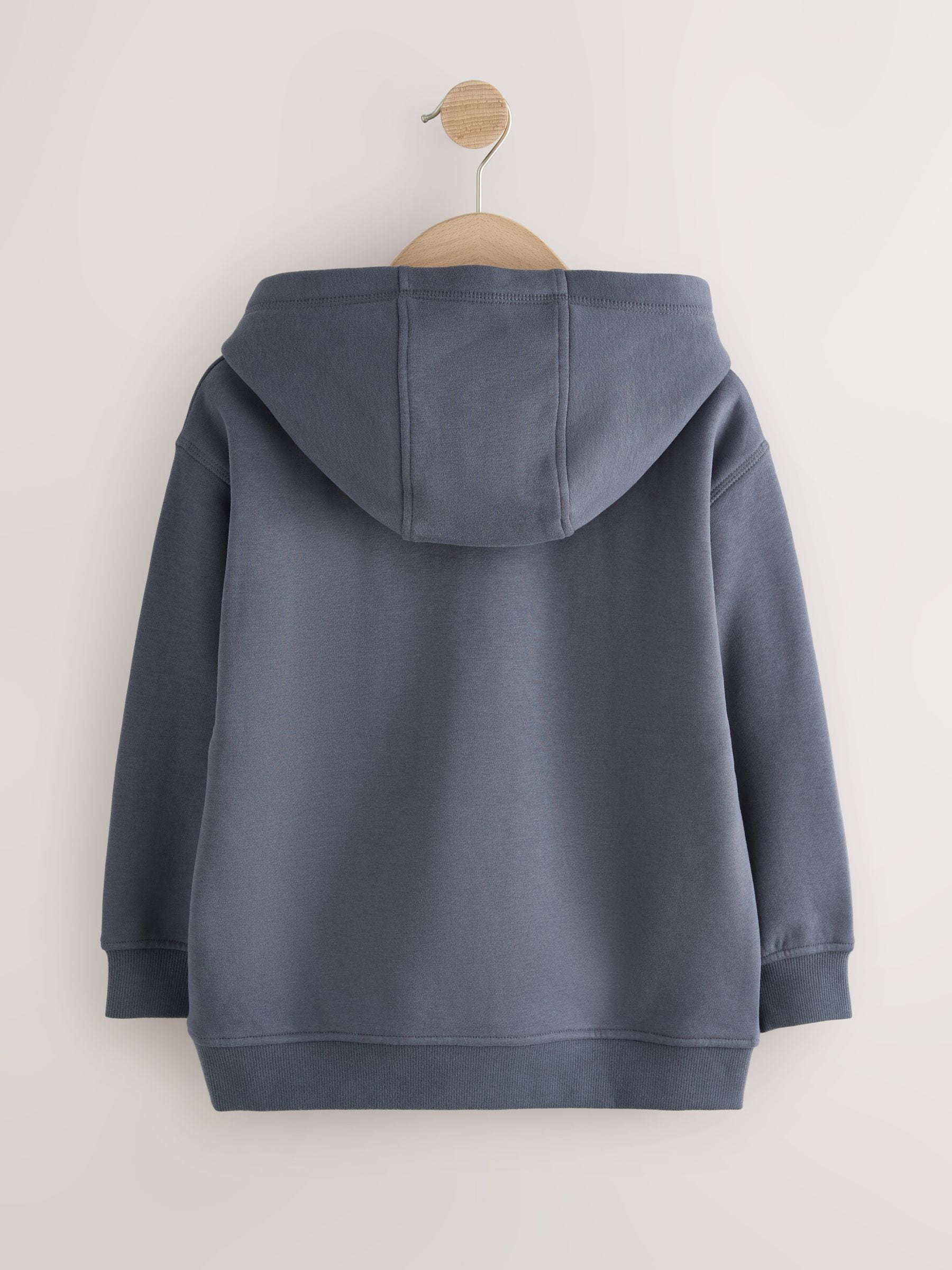 Dsiney Kidz - Grey Blue Skull Overhead Hoodie (3-16yrs) image 3
