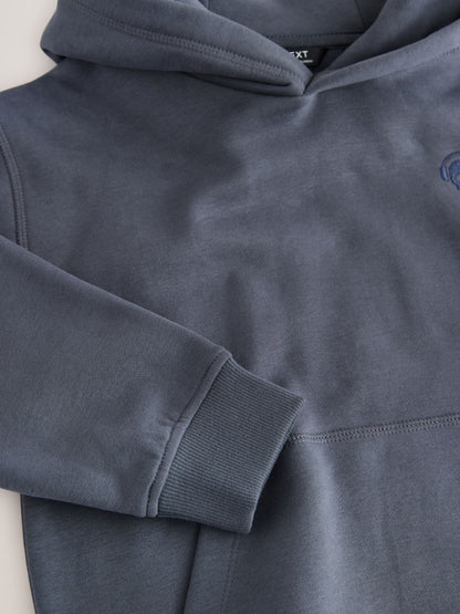 Dsiney Kidz - Grey Blue Skull Overhead Hoodie (3-16yrs) image 5