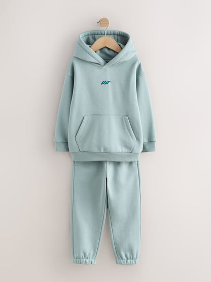 Mineral Regular Fit Heavy Weight Sign Off Hoodie Joggers Set (3-16yrs) - image 1