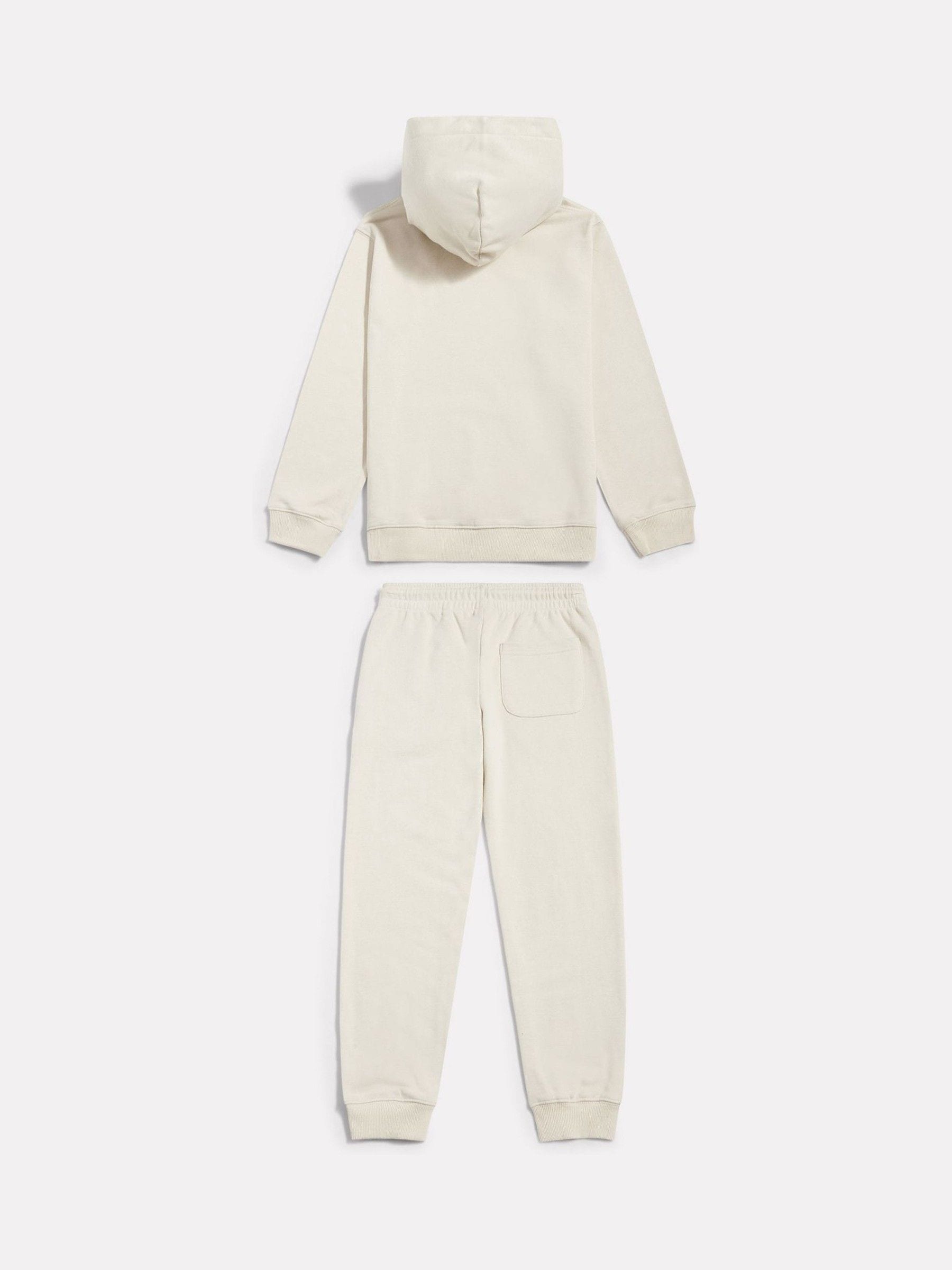 Dsiney Kidz - New Balance Natural Stacked Logo Hoodie and Joggers Set image 2