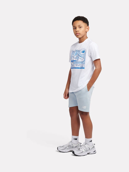 Dsiney Kidz - New Balance White Greatest Hits Graphic T-Shirt & Shorts Set image 2
