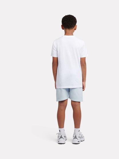Dsiney Kidz - New Balance White Greatest Hits Graphic T-Shirt & Shorts Set image 3
