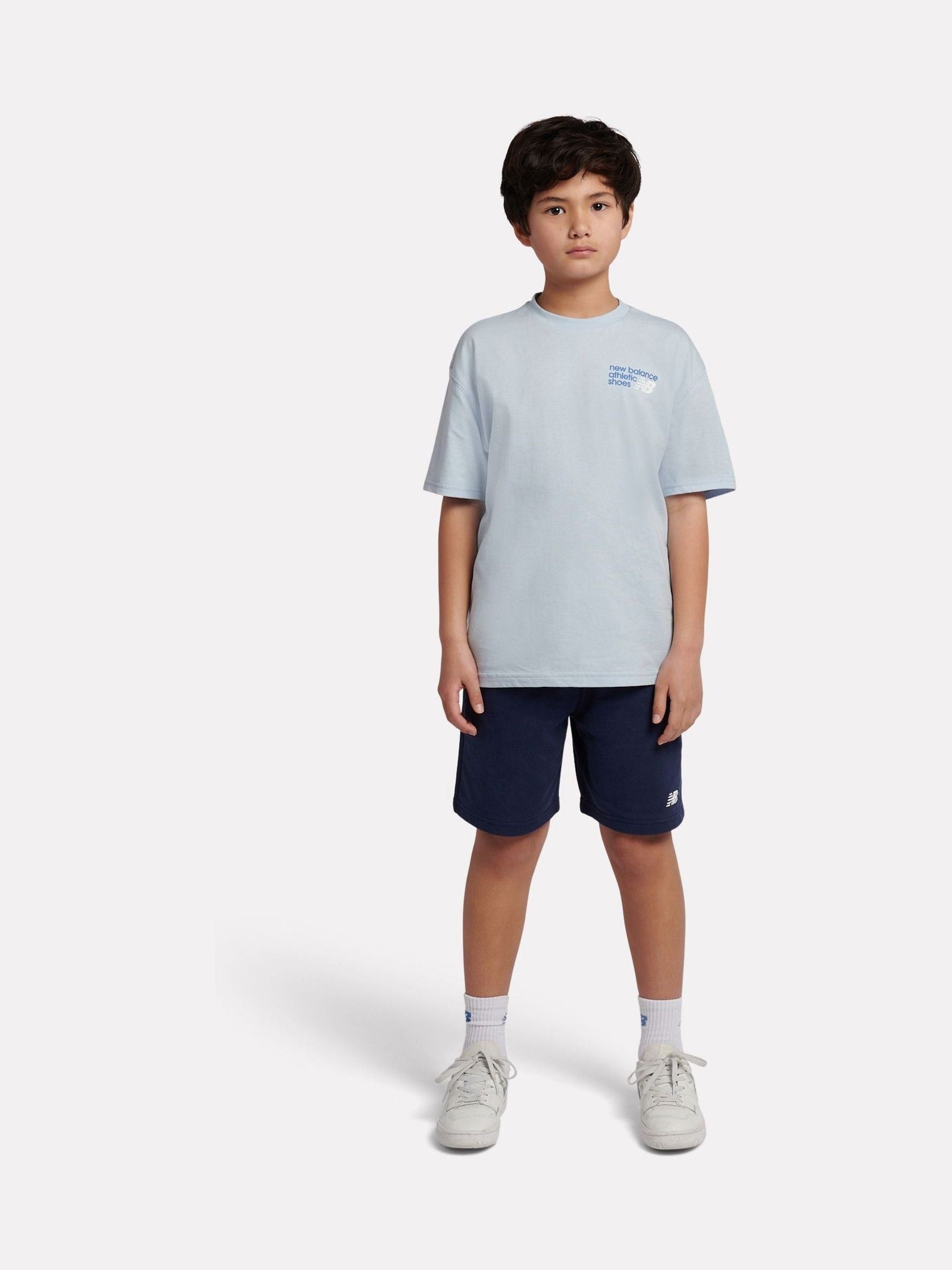 Dsiney Kidz - New Balance Blue Athletics Relaxed Premium Graphic T-Shirt image 5