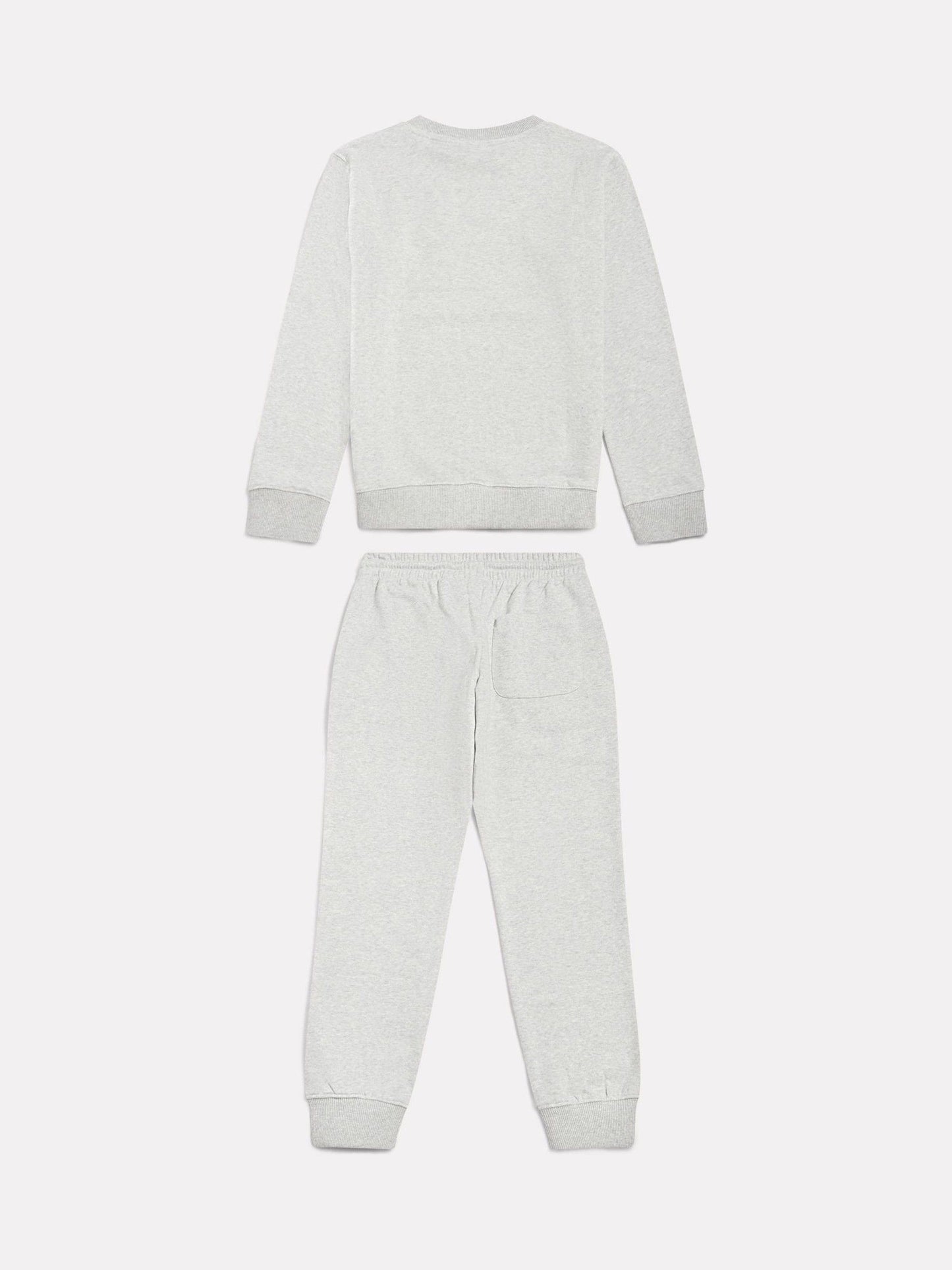 Dsiney Kidz - New Balance Grey FT Stacked Logo Crew & Joggers Set image 2