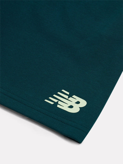 Dsiney Kidz - New Balance Stone Blue Stacked Logo T-Shirt & Shorts Set image 5