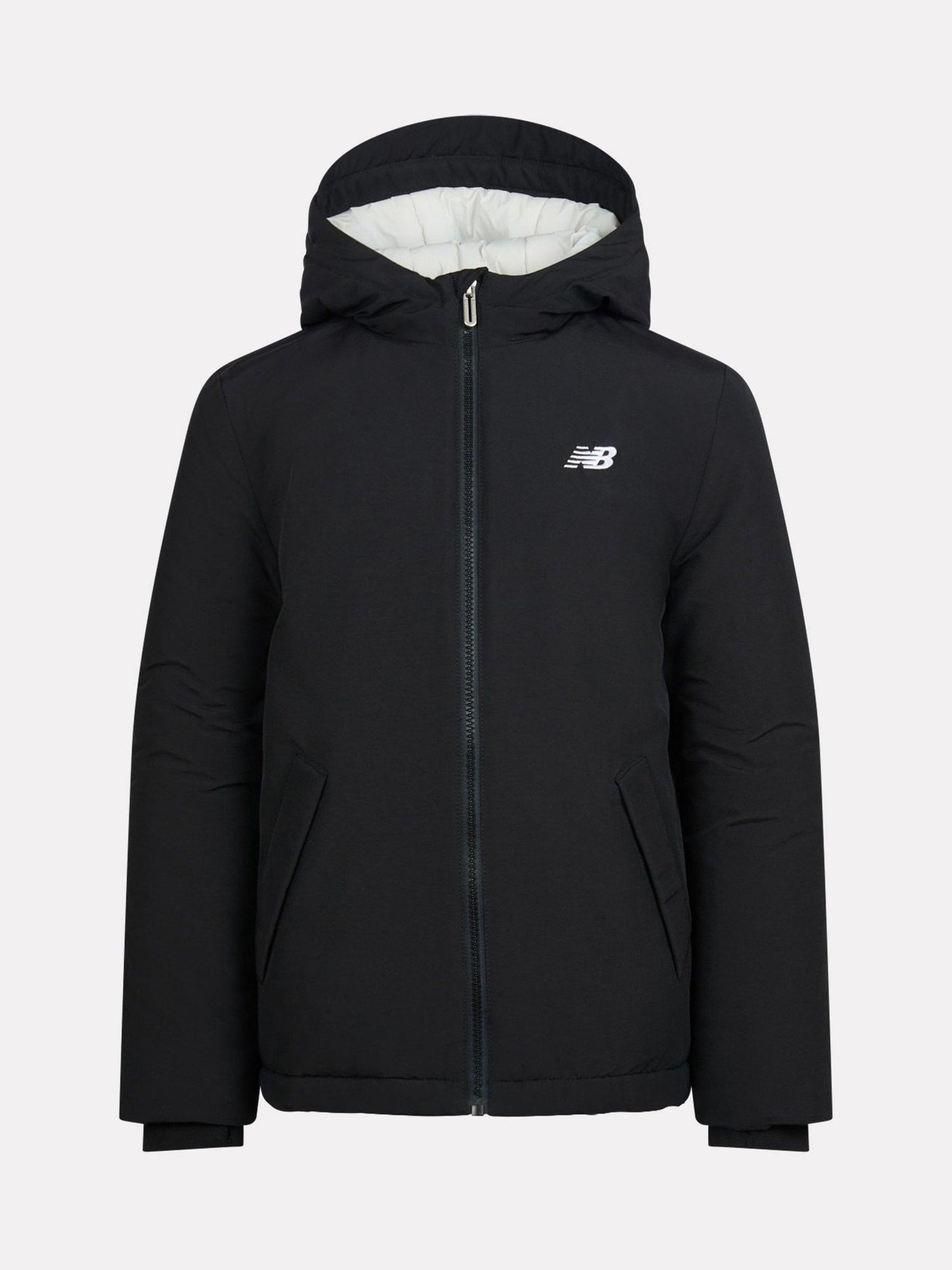 Dsiney Kidz - New Balance Black Lifestyle Contrast Puffer Hoodie image 1