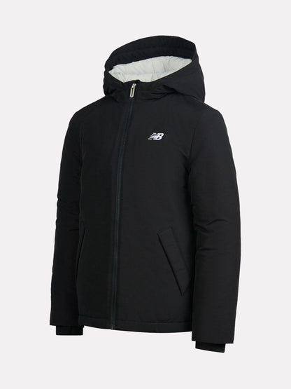 Dsiney Kidz - New Balance Black Lifestyle Contrast Puffer Hoodie image 3