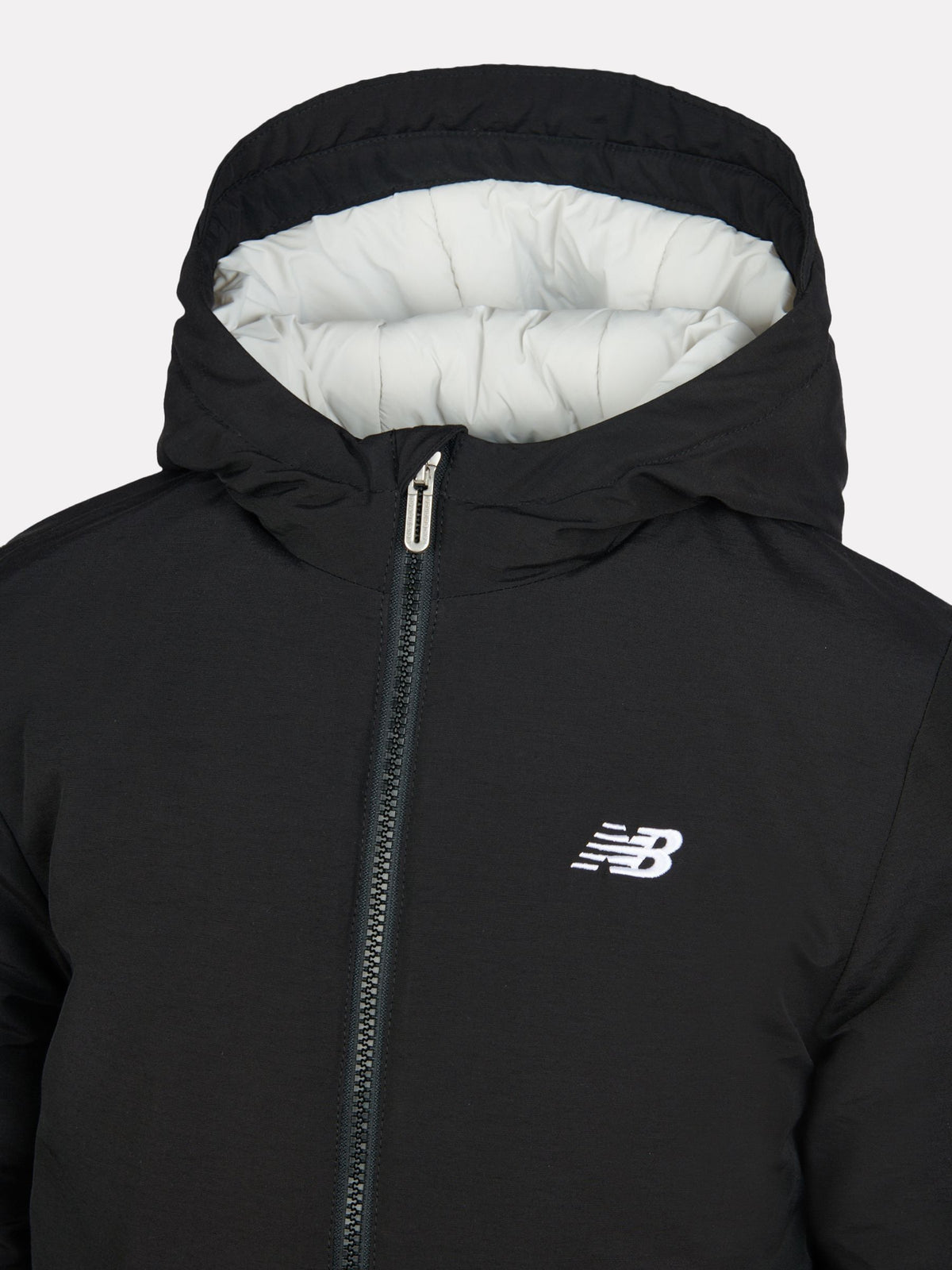 Dsiney Kidz - New Balance Black Lifestyle Contrast Puffer Hoodie image 4