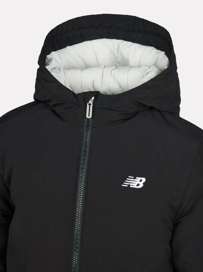 Dsiney Kidz - New Balance Black Lifestyle Contrast Puffer Hoodie image 4