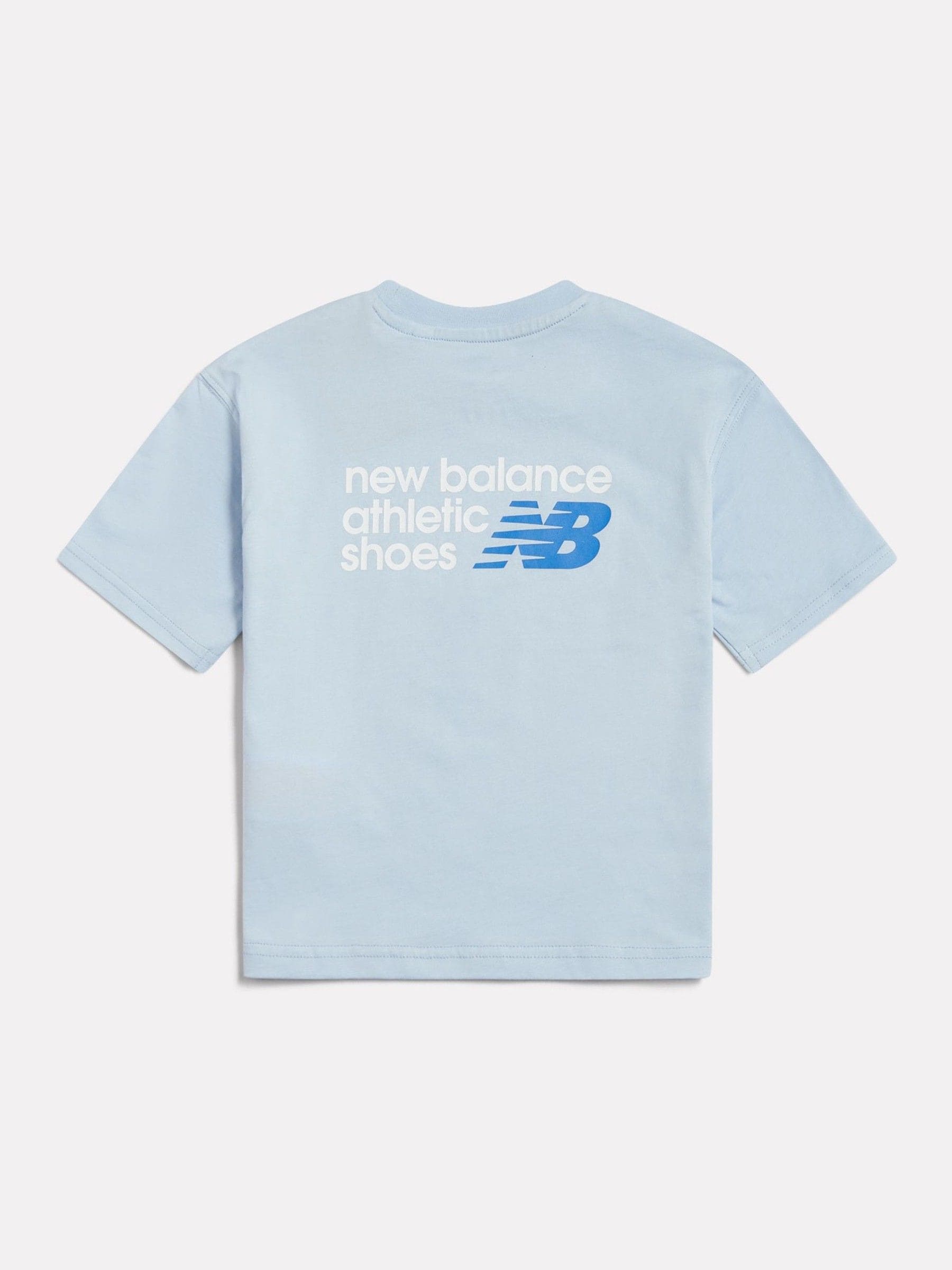 Dsiney Kidz - New Balance Blue Athletic Shoes Graphic T-Shirt image 2