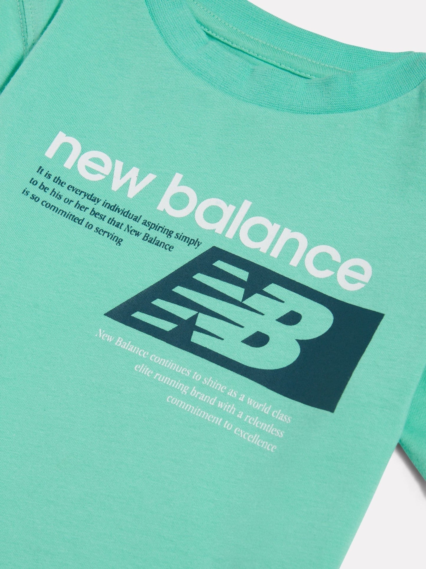 New Balance Green Players Graphic T-Shirt image 3