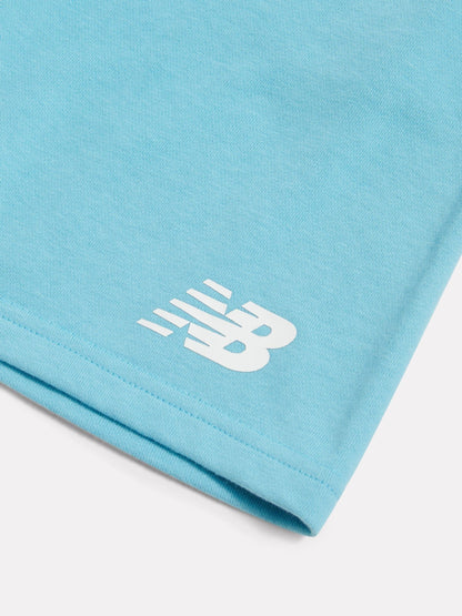 Dsiney Kidz - New Balance Light Blue Stacked Logo T-Shirt & Shorts Set image 5