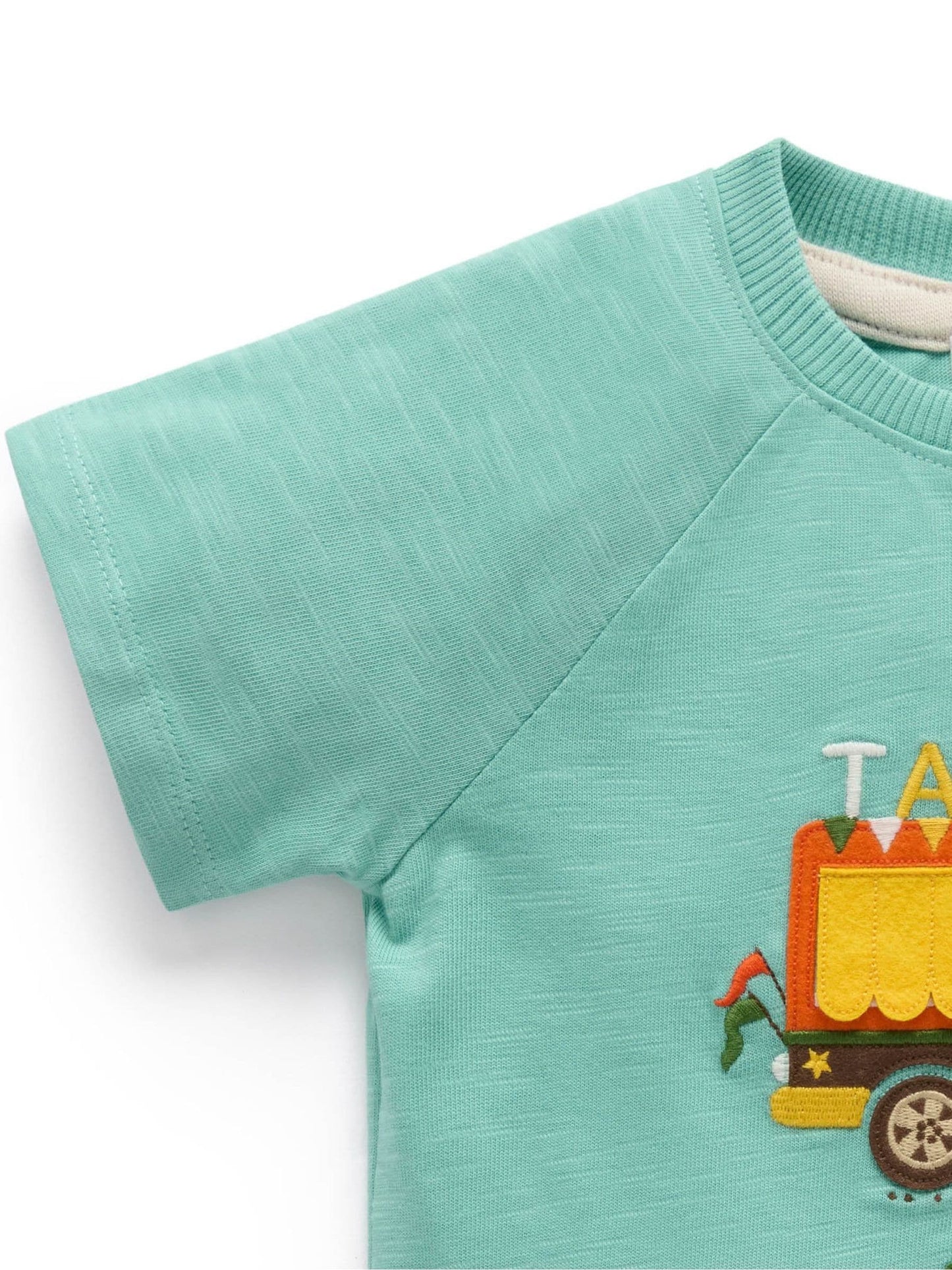 Purebaby Green Taco Truck Relaxed T-Shirt image 3