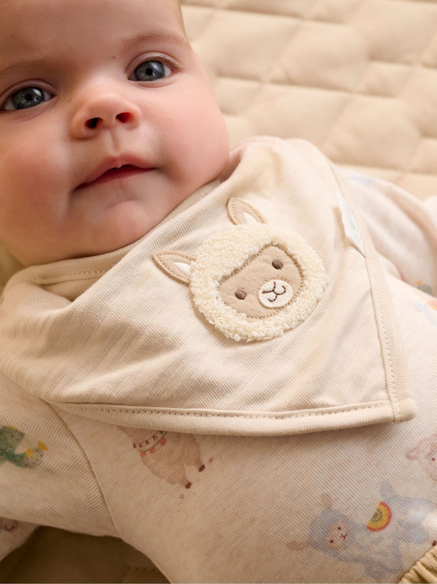 Purebaby Beige Bodysuit & Leggings Set 3 Piece image 2