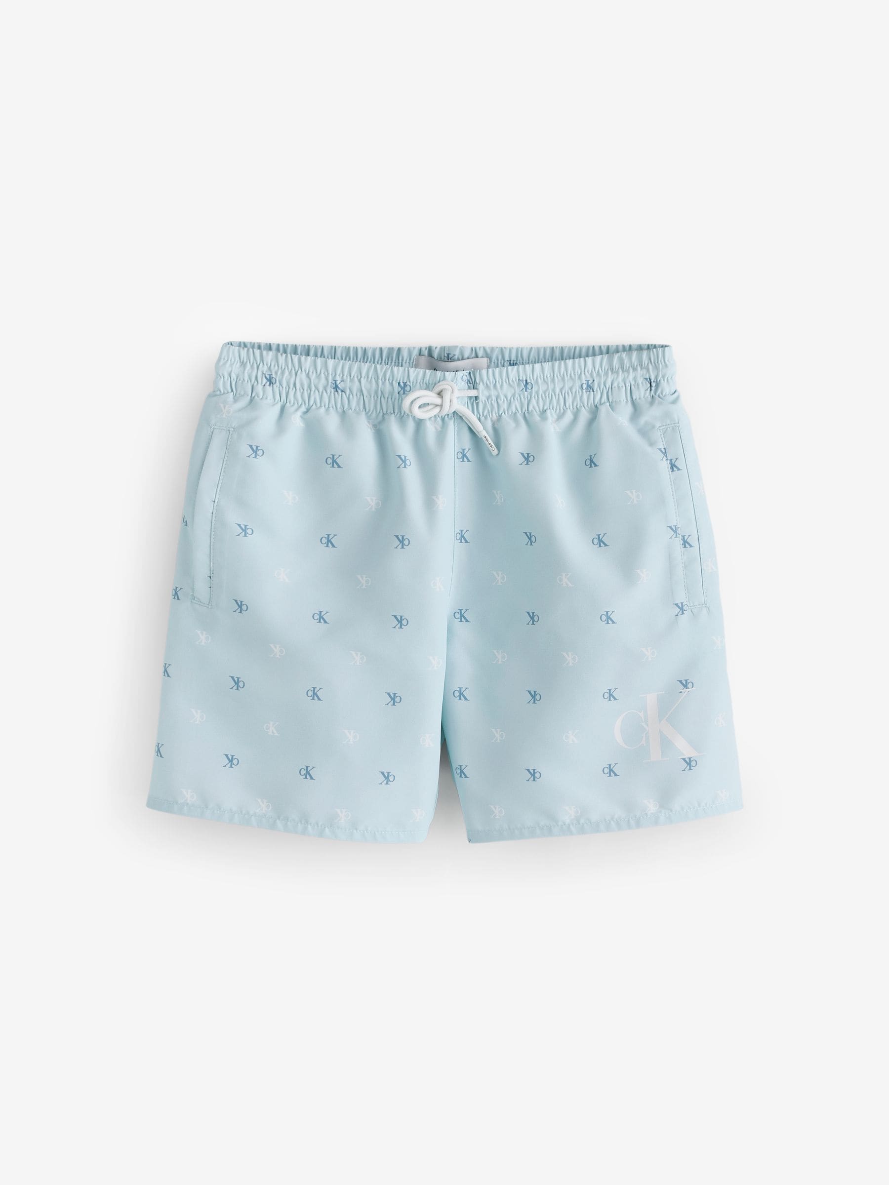 Calvin Klein Blue Drawstring Swim Shorts image 1
