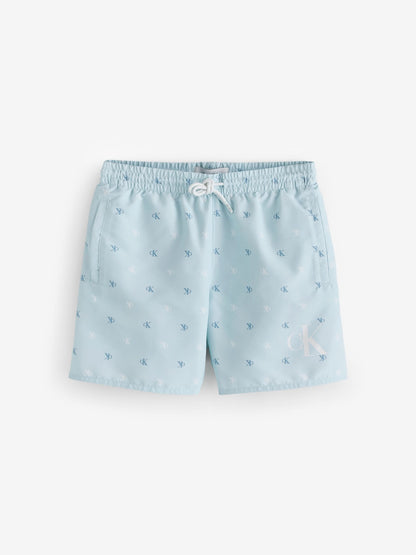 Calvin Klein Blue Drawstring Swim Shorts image 1