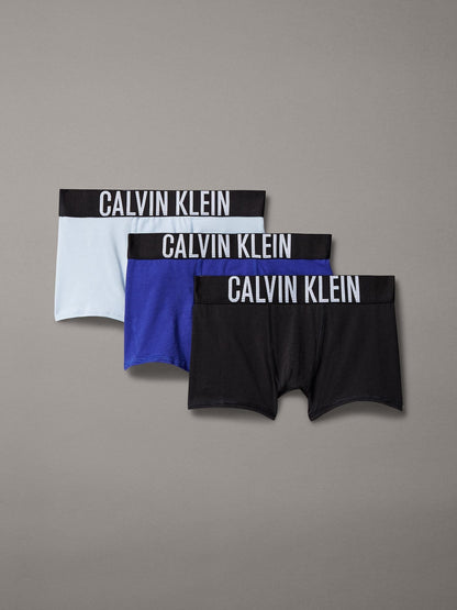 Dsiney Kidz - Calvin Klein Black/Blue/White Intense Power Trunks 3 Pack image 1