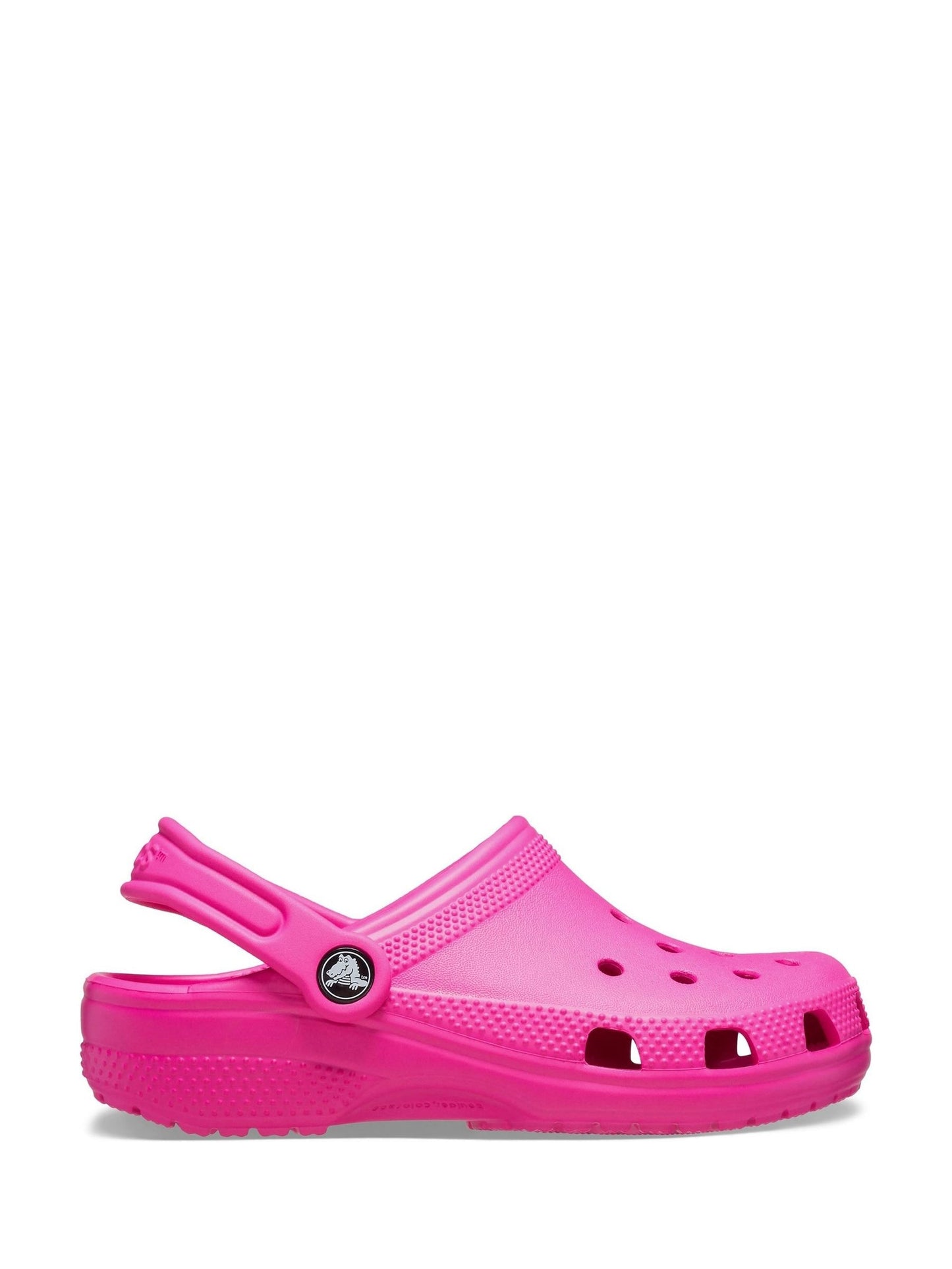Crocs Bright Pink Kids Classic Clogs image 2